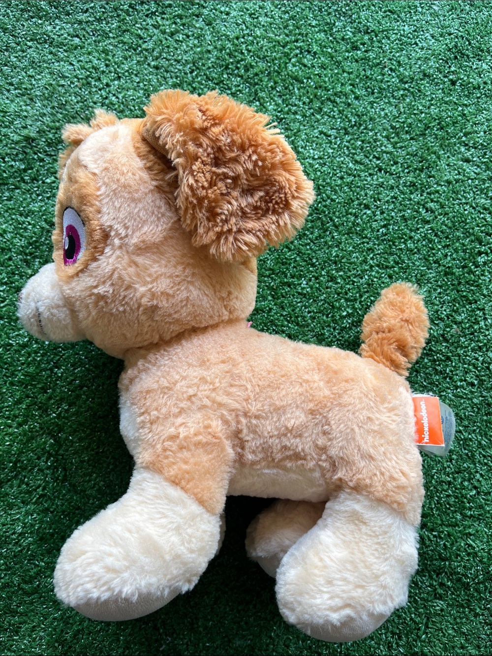 Build A Bear Nickelodeon Skye Paw Patrol tan cream puppy dog plush animal